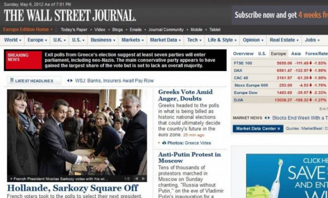 WSJ: Τουλάχιστον 7 κόμματα στο ελληνικό κοινοβούλιο