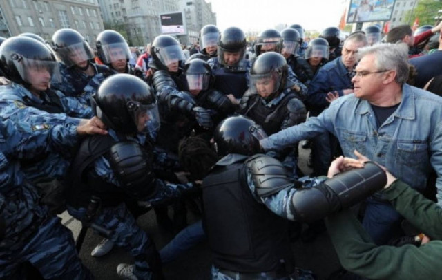 Μαζικές συλλήψεις στη Μόσχα