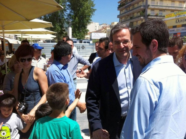 Βουλευτικές εκλογές 2012: Σύσκεψη Σαμαρά στη Συγγρού