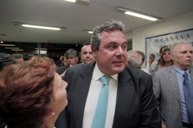 Εκλογές 2012: Κυβέρνηση εθνικού σκοπού ζητά ο Π. Καμμένος