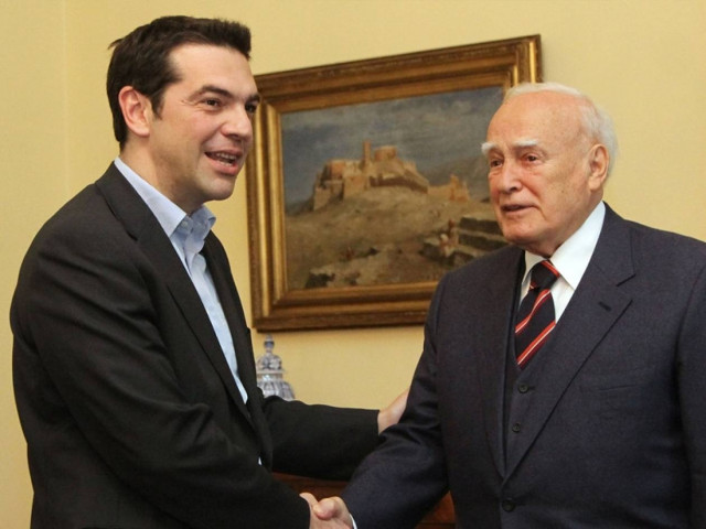 Η διερευνητική εντολή στον Τσίπρα