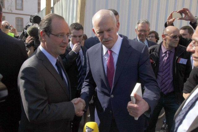 Τηλεφωνική επικοινωνία Παπανδρέου – Ολάντ