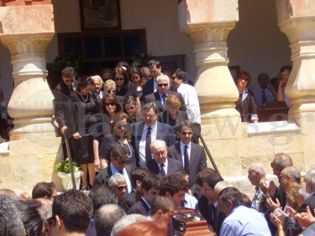 Έγινε η ταφή της Μαρίκας Μητσοτάκη