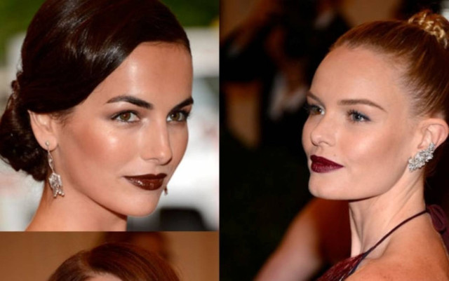 Τάσεις ομορφιάς στο Met Gala: το σκούρο κραγιόν