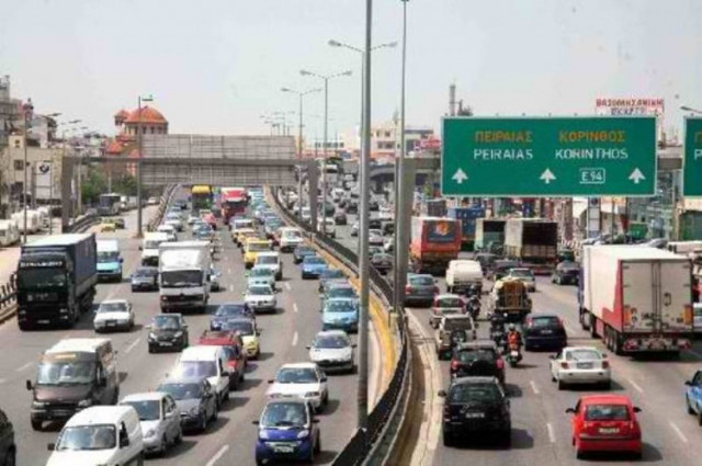 Μποτιλιάρισμα στη Λ. Κηφισού