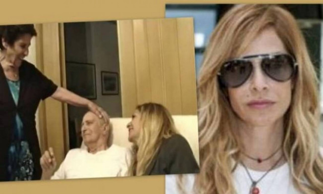 Δύσκολες ώρες για την Άννα Βίσση: Πέθανε ο πατέρας της