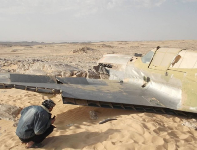 Βρετανικό αεροσκάφος του Β’ Παγκοσμίου πολέμου εντοπίστηκε στην έρημο