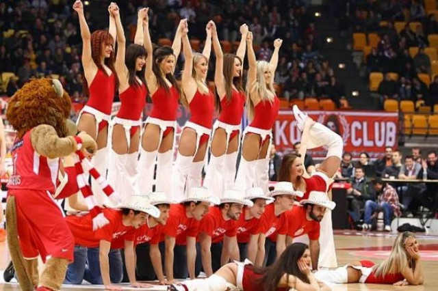 Final Four: Οι... τσιρλίντερ του Ολυμπιακού