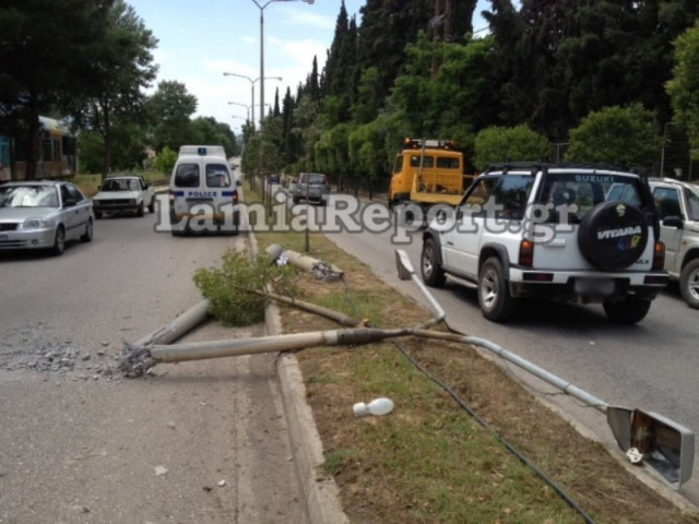 Λαμία: Άγιο για δύο οδηγούς αυτοκινήτων