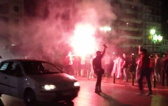 Και η Πάτρα ξενυχτάει για τη κούπα (βίντεο)