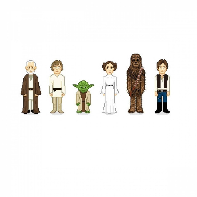 VIPs, ζωγραφισμένοι με... pixels