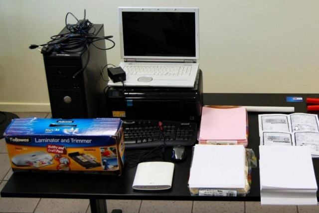 Εντοπίστηκε εργαστήριο κατασκευής πλαστών εγγράφων στα Κ. Πατήσια