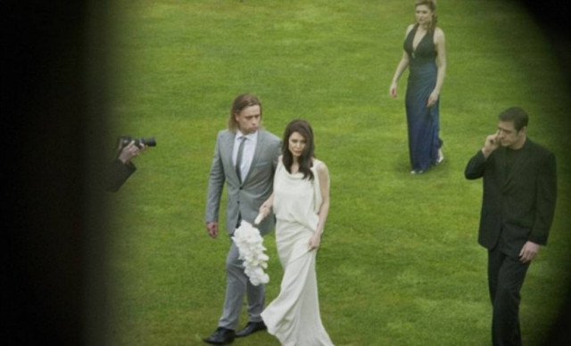 Καρέ καρέ ο γάμος των Μπραντ Πιτ-Αντζελίνα Τζολί (φωτό)