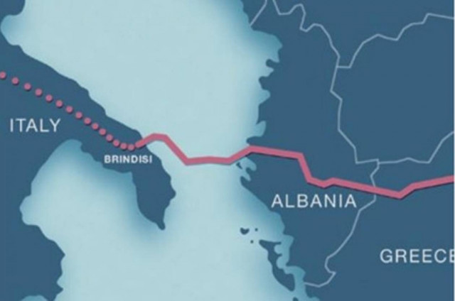 Αντιπροσωπεία του αγωγού ΤΑΡ στα Τίρανα