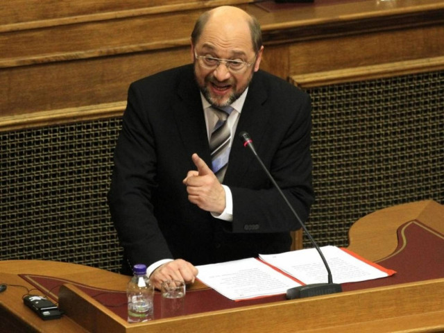 Μ. Σουλτς για έξοδο από το ευρώ: «Η αρχή ενός ακόμη μεγαλύτερου κακού»