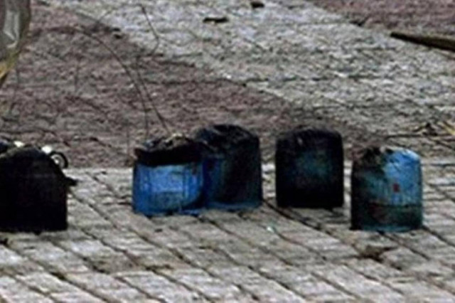 Γκαζάκια σε πολυκατοικία στη Θεσσαλονίκη