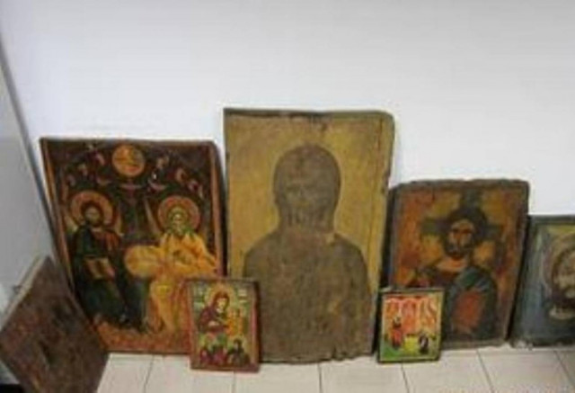 Έκρυβε στο σπίτι του εικόνες Μεταβυζαντινής Εποχής