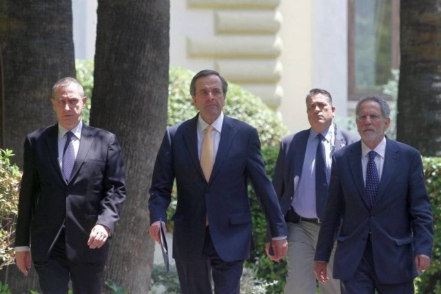 Στις Βρυξέλλες για το ΕΛΚ ο Σαμαράς