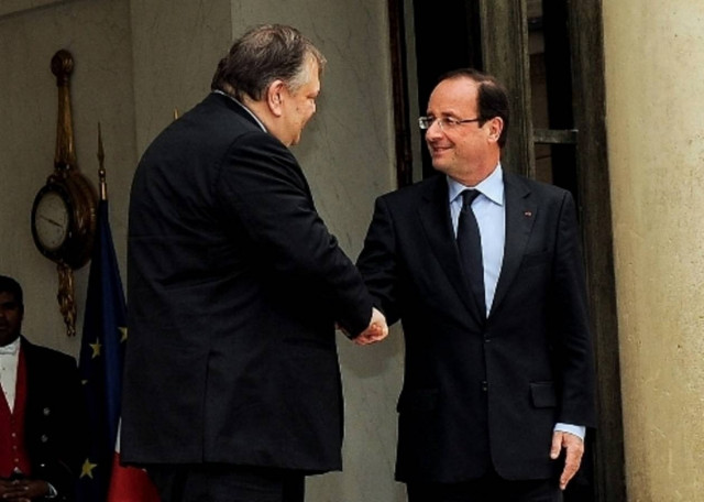 Το τετ-α-τετ Βενιζέλου - Ολάντ