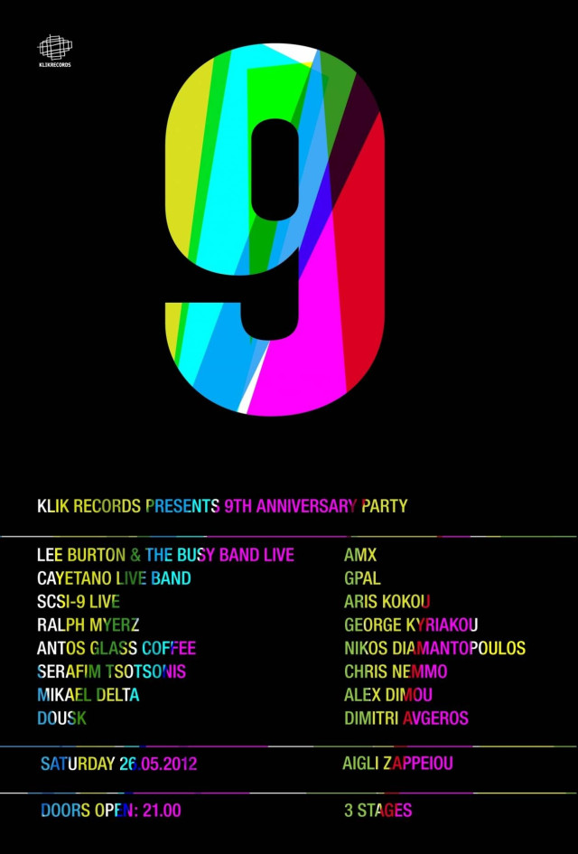 9 χρόνια Klik Records: Το μεγαλύτερο πάρτι της άνοιξης, με την υποστήριξη του Mensguide.gr