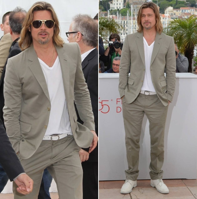Ο Brad Pitt είναι λιγότερο τολμηρός (σε θέματα μόδας) απ' όσο τον θέλουμε!
