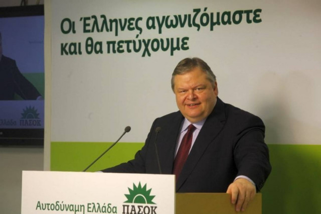 Ε. Βενιζέλος: Το ΠΑΣΟΚ δεν θα γίνει «τσόντα» κανενός