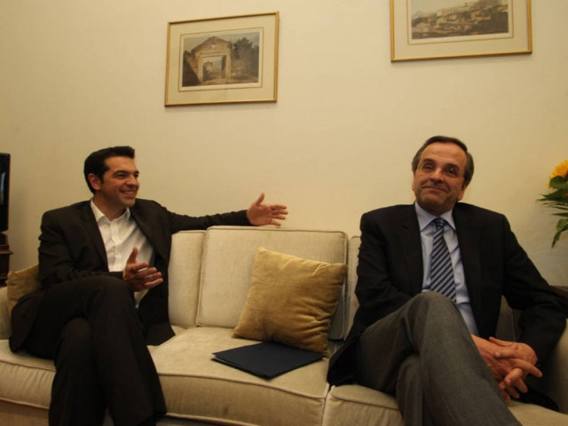 Στο κενό το ντιμπέιτ Σαμαρά – Τσίπρα