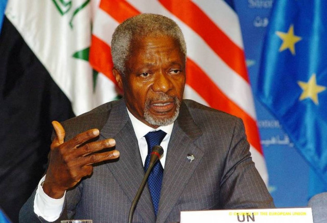 Ανησυχία του Κόφι Ανάν για την κατάσταση στη Συρία