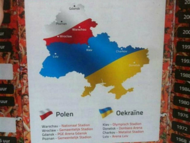 Euro 2012: Fail Ολλανδών - Μπέρδεψαν την Πολωνία με την Λευκορωσία