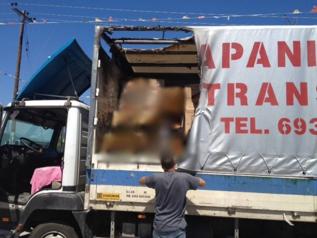 Λαμία: Πήραν φωτιά τα «πατατάκια»…!