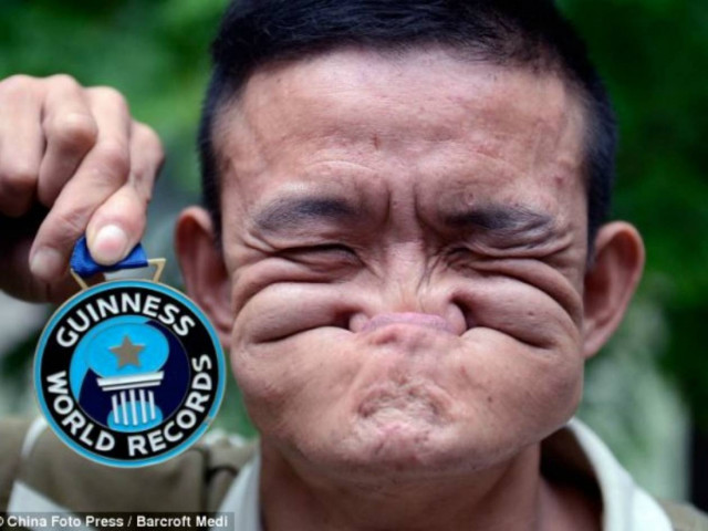 Κέρδισε το βραβείο Γκίνες της πιο άσχημης γκριμάτσας του κόσμου (φωτό)