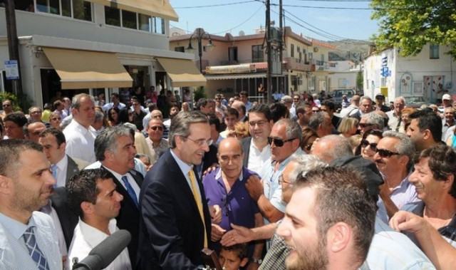 Περιοδεία Σαμαρά σε Ηλεία, Αχαΐα, Κορινθία