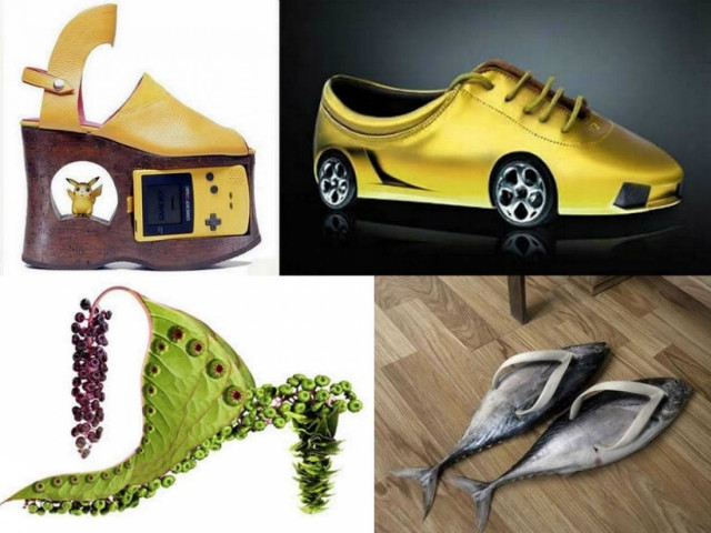 Δέκα πραγματικά παράξενα ζευγάρια παπούτσια! (pics)