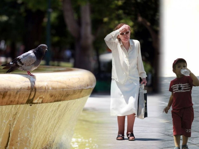 Ο πρώτος καύσωνας του καλοκαιριού