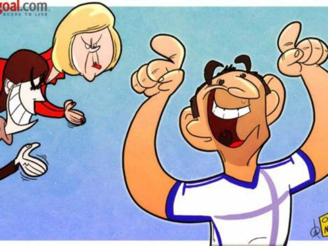 Ο Καραγκούνης έγινε καρτούν και είναι «O ήρωας του Euro» (pic)