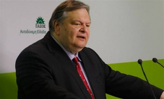 Συγκρότηση εθνικής συνευθύνης ζητά ο Ευ. Βενιζέλος