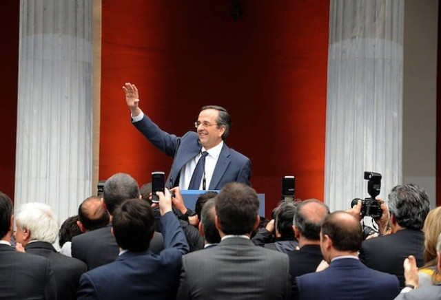 Πήρε την εντολή κυβέρνησης πριν από λίγο ο πρόεδρος της ΝΔ(video)