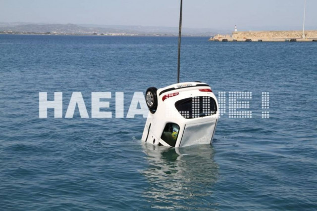 Κατάκολο: Άνεργος βούτηξε στο λιμάνι με το αυτοκίνητο (ΒΙΝΤΕΟ-ΦΩΤΟ)