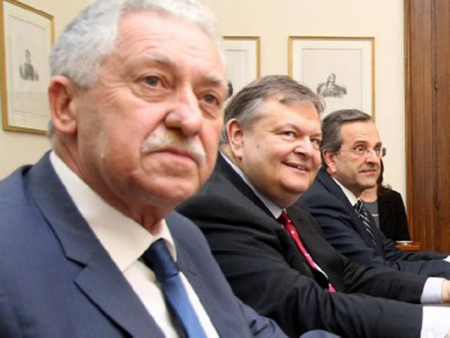 Σαμαράς - Βενιζέλος - Κουβέλης «κλειδώνουν» τη συμφωνία