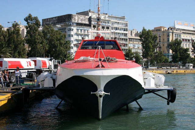 Τραυματισμός επιβάτη σε υδροπτέρυγο πλοίο