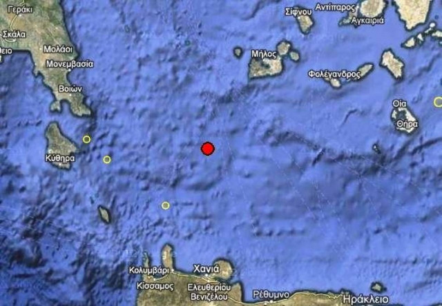 Σεισμός 3,7 Ρίχτερ στο Αιγαίο