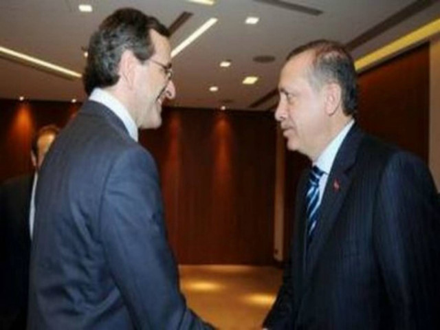 Τηλεφωνική επικοινωνία Σαμαρά-Ερντογάν