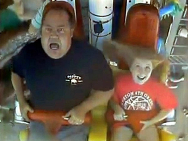 Όταν οι μπαμπάδες τρομάζουν περισσότερο από τις κόρες! (vid)