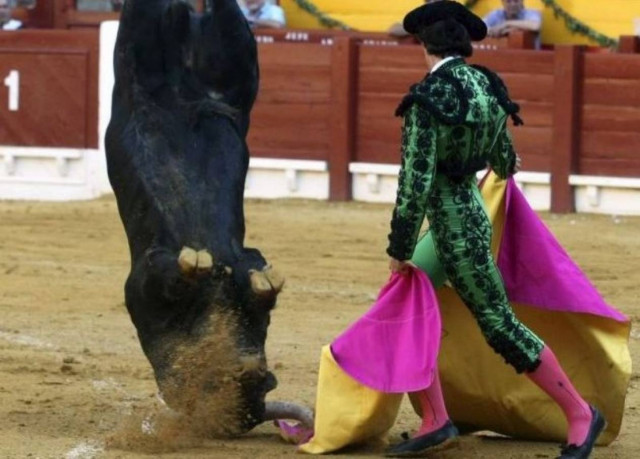 «Ανώμαλη προσγείωση» στις ταυρομαχίες