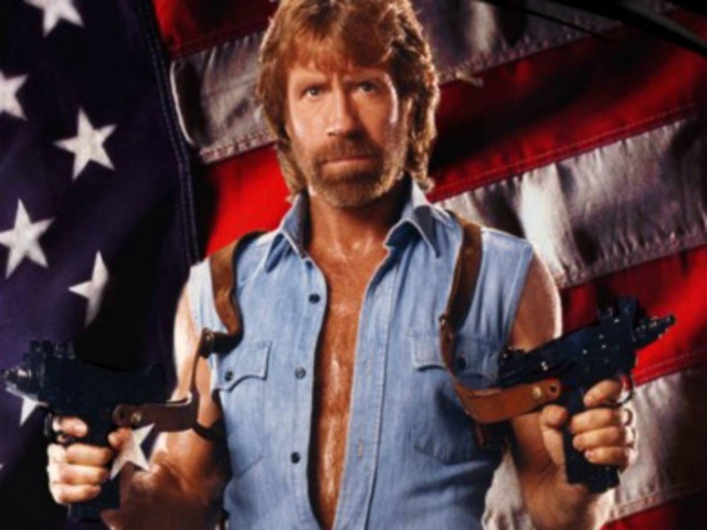 Όταν ένα μωρό συναντά τον Τσακ Νόρις... (pic)