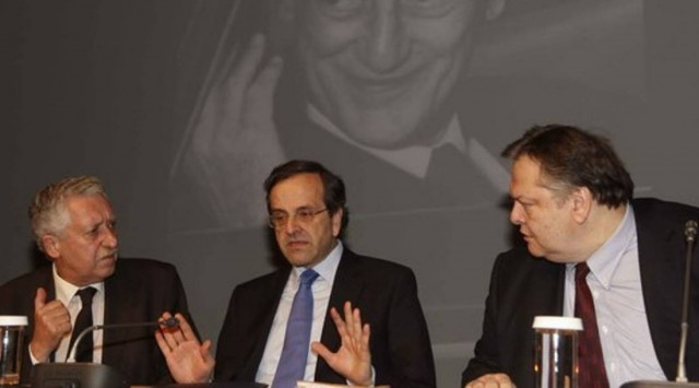 Ακυρώθηκε η συνάντηση Σαμαρά με Βενιζέλο και Κουβέλη