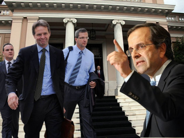 Τι είπε ο Σαμαράς με την τρόικα