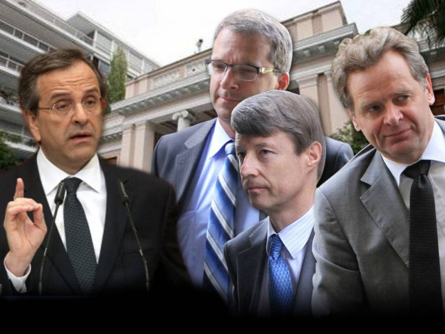 Το πάρε - δώσε του Σαμαρά με την τρόικα