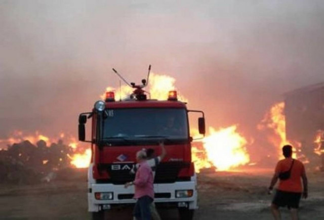 Στις φλόγες δασική έκταση στο Ρέθυμνο
