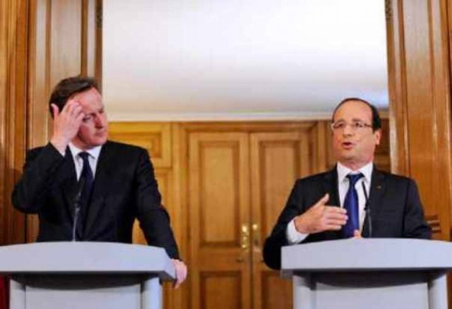 Για Ευρώπη πολλών ταχυτήτων μίλησε ο Ολάντ από Λονδίνο